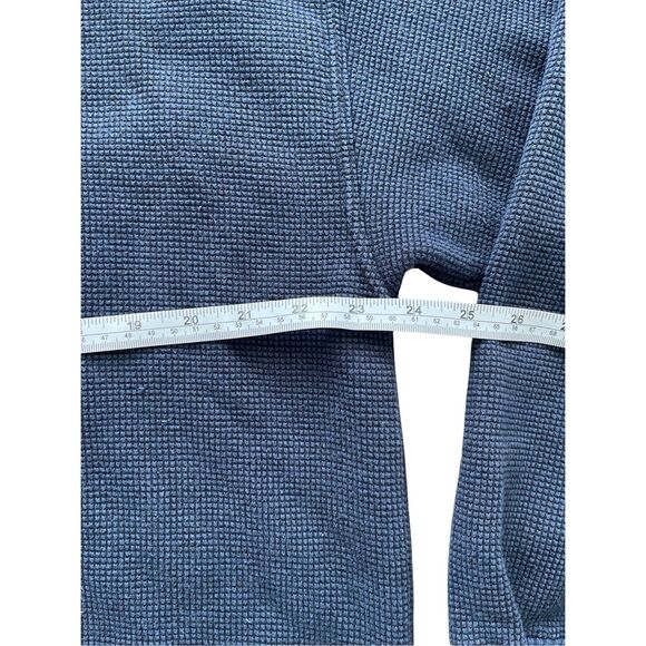 90s Vintage university of Michigan blue thermal oversized sweatshirt size xl - Picture 4 of 7